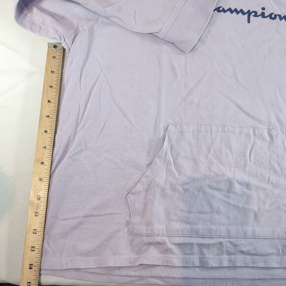 Champion Purple Lavender Hoodie Sweater Pullover XL Extra Large Long Sleeve Hood - Picture 7 of 10